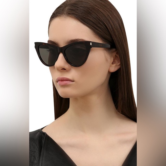 Authentic-  Saint Laurent SL-425-001-54 54mm New Sunglasses - Picture 5 of 17